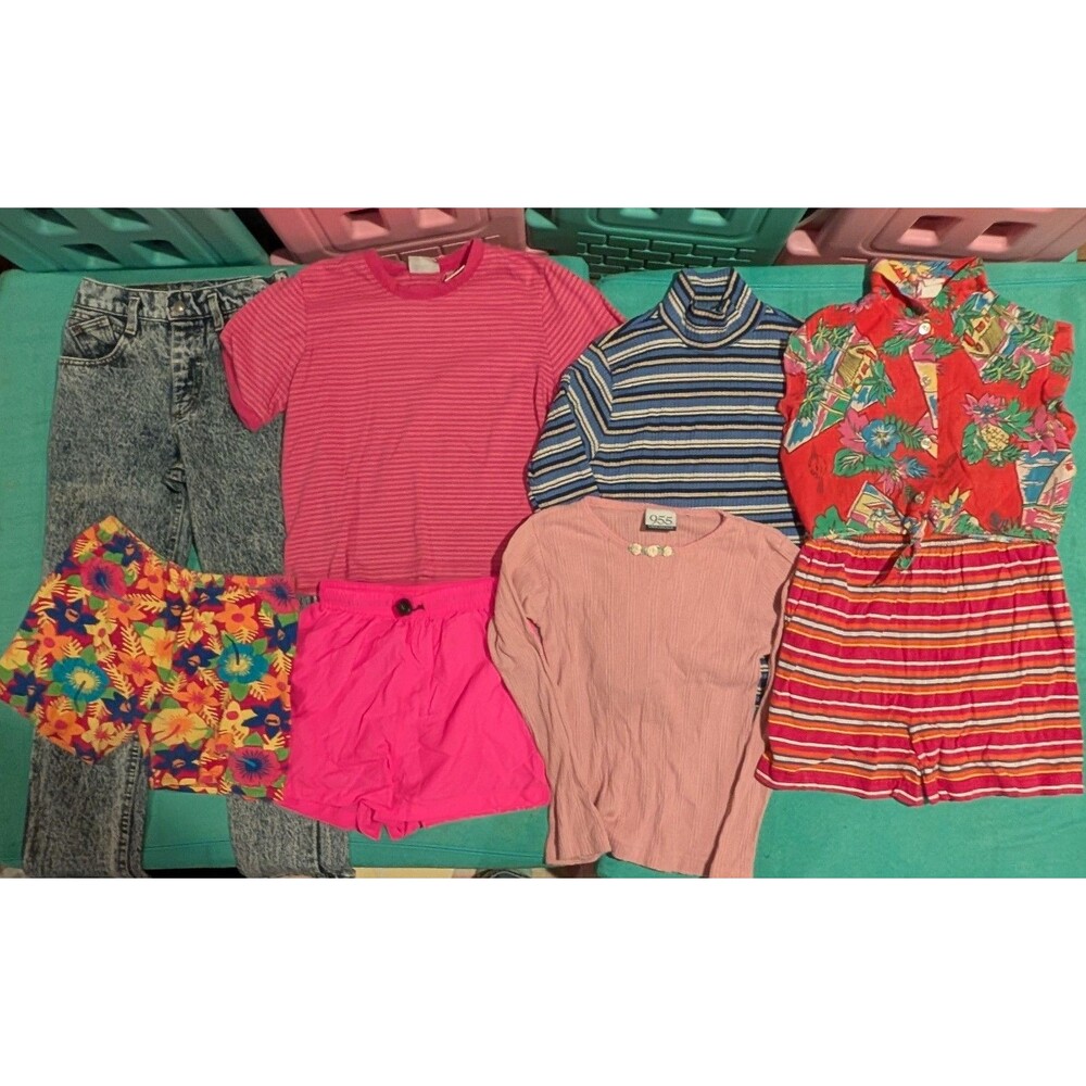 Older Girls Vintage Clothing Bundle Sizes 10-12 Youth Girls